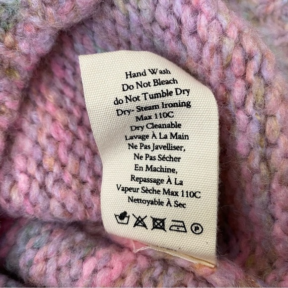 Love Shack Fancy Aquarius Pullover Puffed Sleeve Sweater - Picture 6 of 9